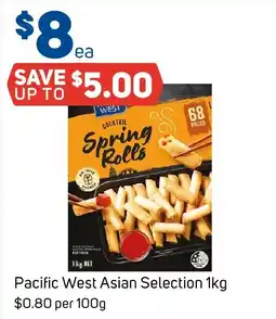 Foodland Pacific West Asian Selection Spring Rolls offer
