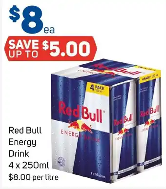 Foodland Red Bull Energy Drink offer