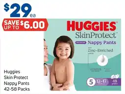 Foodland Huggies Skin Protect Nappy Pants offer