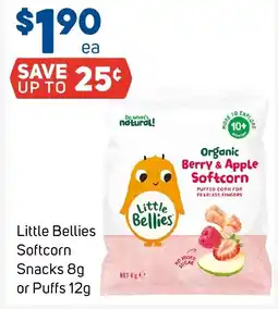 Foodland Little Bellies Softcorn Snacks offer