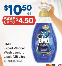 Foodland Omo Expert Wonder Wash Laundry Liquid offer