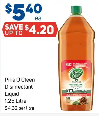 Foodland Pine O Cleen Disinfectant Liquid offer