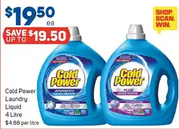 Foodland Cold Power Laundry Liquid offer