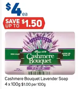 Foodland Cashmere Bouquet Lavender Soap offer