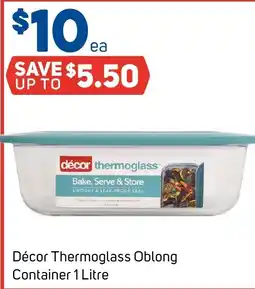Foodland décor thermoglass Oblong Container offer