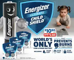 Foodland Energizer Ultimate Child Shield Lithium Coin Batteries offer