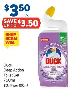 Foodland Duck Deep Action Toilet Gel offer