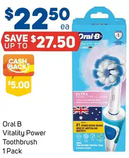 Foodland Oral B Vitality Power Toothbrush offer