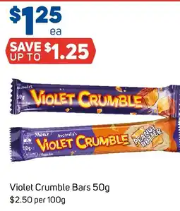 Foodland Menz Violet Crumble offer
