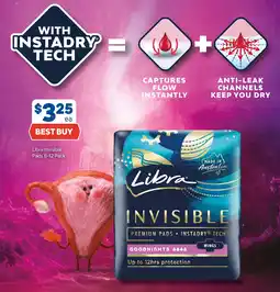 Foodland Libra Invisible Pads offer