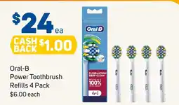 Foodland Oral-B Power Toothbrush Refills offer