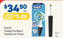 Foodland Oral-B Vitality Pro Black Toothbrush offer