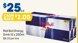 Foodland Red Bull Energy Drink offer