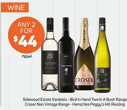 Foodland Sidewood Estate Varietals offer