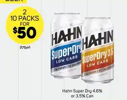 Foodland Hahn Super Dry offer