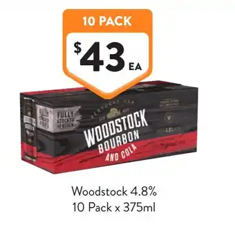 Woodstock Bourbon and Cola
