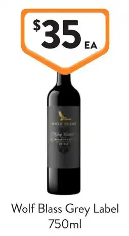 Foodworks Wolf Blass Grey Label offer