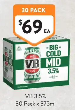 Foodworks VB 3.5% offer