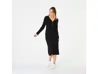 Kmart Henley Rib Midi Dress offer