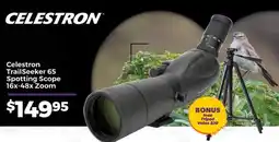 Teds Cameras Celestron TrailSeeker 65 Spotting Scope offer