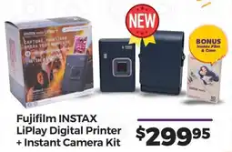 Teds Cameras Fujifilm Instax LiPlay Digital Printer + Instant Camera Kit offer