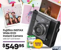 Teds Cameras Fujifilm Instax Wide EVO Instant Camera offer