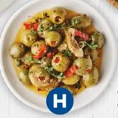 Foodland AusFresh Marinated Split Green Olives or Green Olives with Chilli & Garlic offer