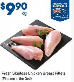 Foodland Fresh Skinless Chicken Breast Fillets offer