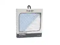 Baby Bunting Bubba Blue Polka Dots Hooded Towel Blue offer
