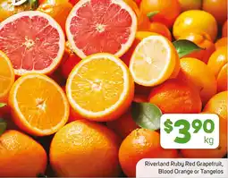Foodland Riverland Ruby Red Grapefruit, Blood Orange or Tangelos offer