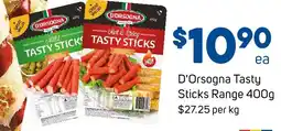 Foodland D'Orsogna Tasty Sticks Range offer
