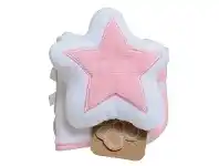 Baby Bunting Playgro Star Mit & Wash Cloths Pink/White offer