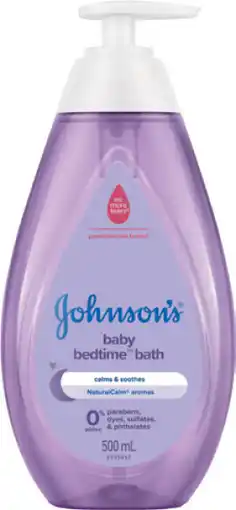 IGA Johnson’s Baby Bedtime Bath or Conditioning Shampoo 500mL Selected Varieties offer