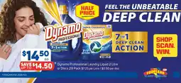Foodland Dynamo Professional Laundry Liquid or Discs offer