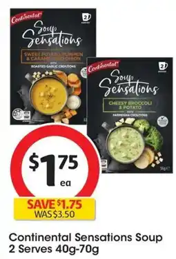 Coles Continental Sensations Soup offer