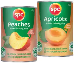 IGA SPC Canned Fruit in Juice Selected Varieties offer