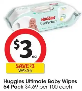 Huggies Ultimate Baby Wipes