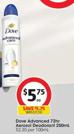 Coles Aerosol Deodorant offer