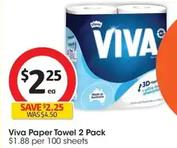 Coles Viva Paper Towel offer