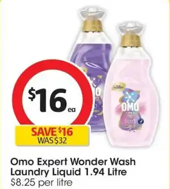 Omo Expert Wonder Wash Laundry Liquid