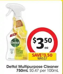 Coles Dettol Multipurpose Cleaner offer