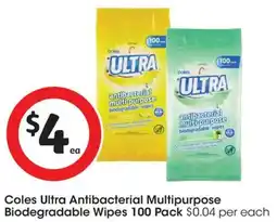Coles Coles Ultra Antibacterial Multipurpose offer
