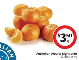 Coles Australian Afourer Mandarins offer