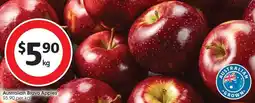 Coles Australian Bravo Apples offer