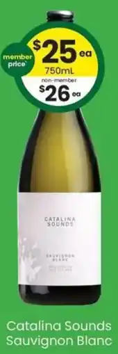 The Bottle O Catalina Sounds Sauvignon Blanc offer