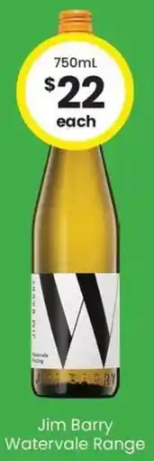 The Bottle O Jim Barry Watervale Range offer