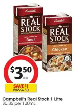 Coles Campbell's Real Stock offer