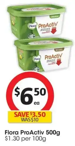 Coles Flora ProActiv offer