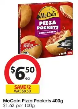 Coles McCain Pizza Pockets offer
