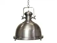 LivingStyles Gaia Industrial Pendant Light - Antique Silver offer